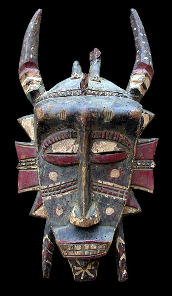 SENUFO: "kpelie" ritual mask