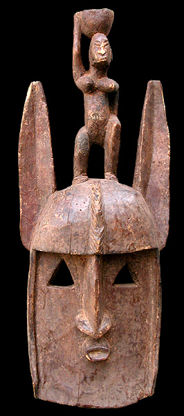 DOGON: "walu" ritual mask